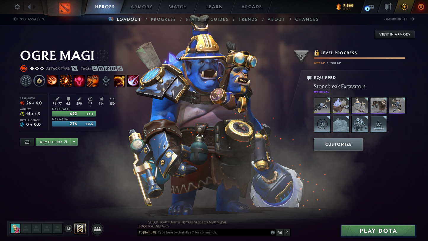 Guardian II | MMR: 1020 | Behavior: 8210 | x122 MMR DD TOKENS | Crystal Maiden Arcana | 2 Personas: Mirana & CM | Rare Cache Sets & Items Inside | Cavern Crawl Sets | Mainpool | 3300+ Hours | Fast Queue | 2014 Account