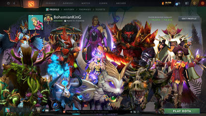 Legend V | MMR: 3649 | Behavior: 10312 | Anti Mage Persona | Latest Cache Sets | Many Items Inside | Quartero's Curious Sets | Mainpool | 2018 Account | Fast Queue