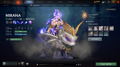 Legend V | MMR: 3649 | Behavior: 10312 | Anti Mage Persona | Latest Cache Sets | Many Items Inside | Quartero's Curious Sets | Mainpool | 2018 Account | Fast Queue