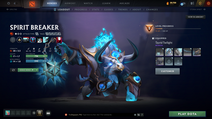Legend V | MMR: 3649 | Behavior: 10312 | Anti Mage Persona | Latest Cache Sets | Many Items Inside | Quartero's Curious Sets | Mainpool | 2018 Account | Fast Queue