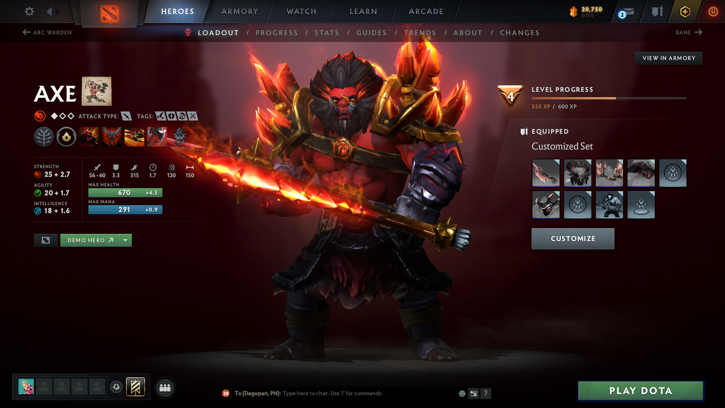 Legend V | MMR: 3649 | Behavior: 10312 | Anti Mage Persona | Latest Cache Sets | Many Items Inside | Quartero's Curious Sets | Mainpool | 2018 Account | Fast Queue