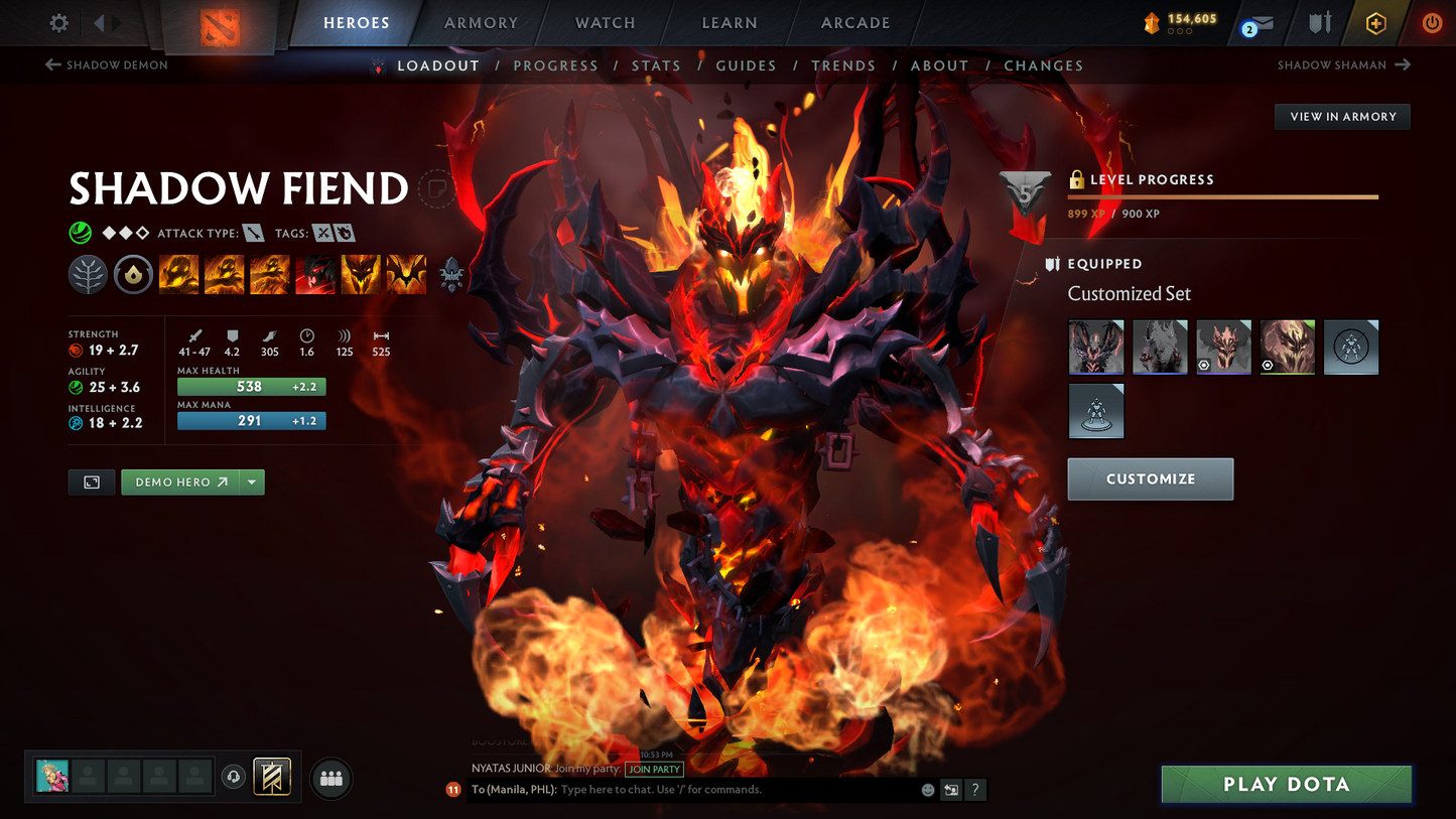 Ancient V | MMR: 4409 | Behavior: 12000 | 3 Arcanas: Terrorblade, Shadow Fiend & Zeus | AM Persona | Fully Stacked with Cache Sets, Immortals & Items | Mainpool | 2700+ Matches | High Trophy Level | 2016 Account