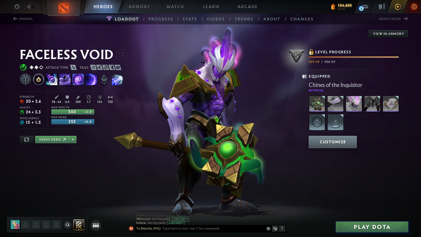 Ancient V | MMR: 4409 | Behavior: 12000 | 3 Arcanas: Terrorblade, Shadow Fiend & Zeus | AM Persona | Fully Stacked with Cache Sets, Immortals & Items | Mainpool | 2700+ Matches | High Trophy Level | 2016 Account