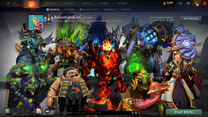 Divine I | MMR: 4632 | Behavior: 10359 | Shadow Fiend Arcana | Pudge Persona | Recently Calibrated | Quartero's Curios Sets | Fast Queue | Perfect for Smurf | Safe & Instant Delivery | Full Access
