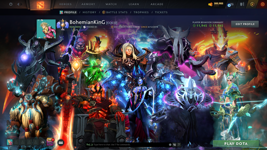 BATTLEPASS: TI8, TI9, TI10, TI11, NEMESTICE - SPECIAL COLLECTOR'S ACCOUNT - 12 ARCANAS: SPEC, ES, WK, QOP, WR, VOID, RAZOR, PA, JUGG, RUBICK, ZEUS & LINA + LION'S GREEN HAND, DARK ARTISTRY & TINY PRESTIGE | TONS OF CACHE SETS | ALL PERSONAS | TERRAINS