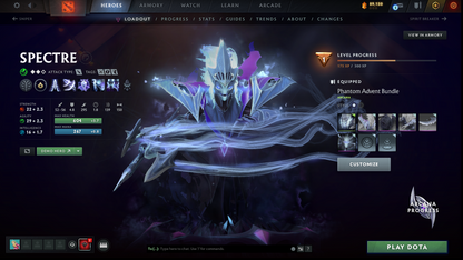 Legend I | MMR: 3150 - Behavior: 11263 | NEMESTICE BATTLEPASS | Spectre, Phantom Assassin, CM, TB & Pudge Arcanas | Dark Artistry Invoker, Dragon Knight & PA Persona | 2014 Account | Many Cache Sets & Items Inside | Full Access