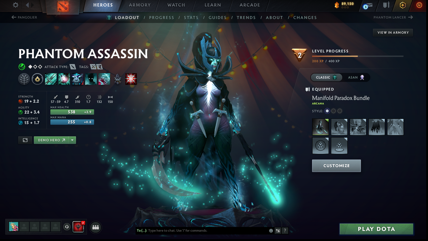 Legend I | MMR: 3150 - Behavior: 11263 | NEMESTICE BATTLEPASS | Spectre, Phantom Assassin, CM, TB & Pudge Arcanas | Dark Artistry Invoker, Dragon Knight & PA Persona | 2014 Account | Many Cache Sets & Items Inside | Full Access
