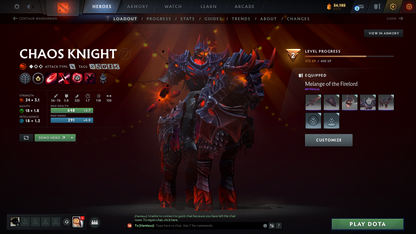 Archon III | MMR: 2636 - Behavior: 4295 (Playable) | Zeus Arcana | Juggernaut & Slardar Cavern Crawl Sets | Many Items | 2022 Account | Trophy Level: 60+ | LOW PRICE