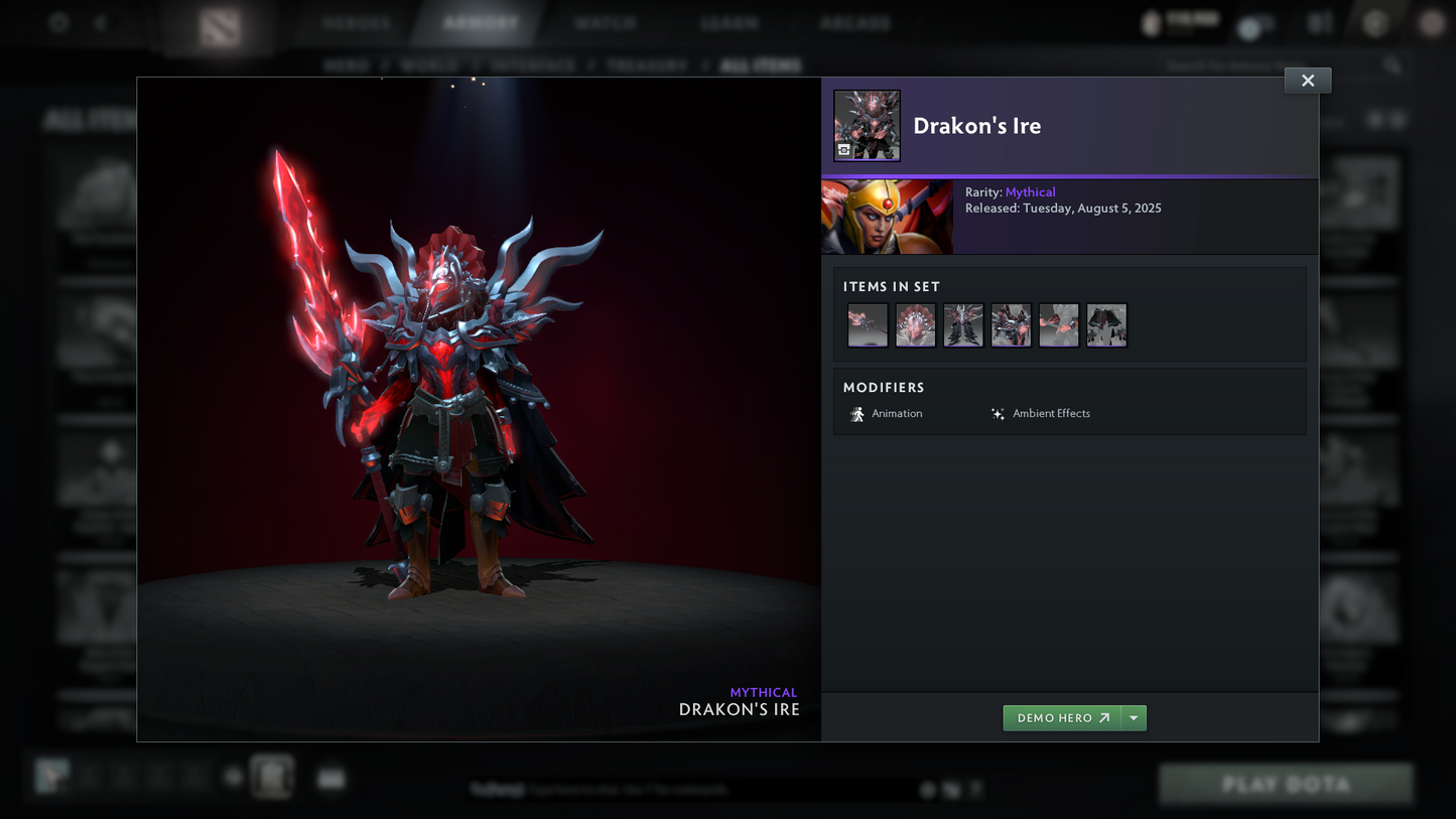 Ancient III | MMR: 4203 | Behavior: 10821 | Latest Pudge Persona | 550+ Matches | 110,000+ Dota Plus Shards | Decent Sets | Fast Queue | Complete Access