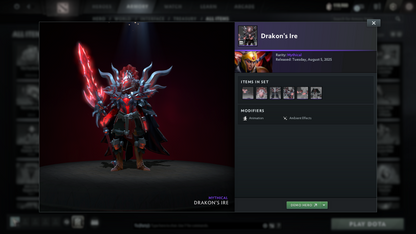 Ancient III | MMR: 4203 | Behavior: 10821 | Latest Pudge Persona | 550+ Matches | 110,000+ Dota Plus Shards | Decent Sets | Fast Queue | Complete Access