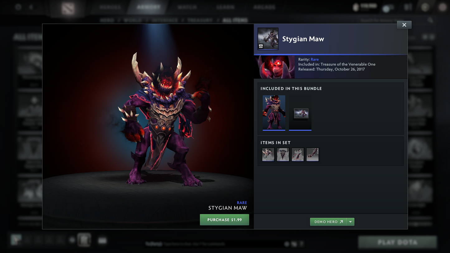 Ancient III | MMR: 4203 | Behavior: 10821 | Latest Pudge Persona | 550+ Matches | 110,000+ Dota Plus Shards | Decent Sets | Fast Queue | Complete Access