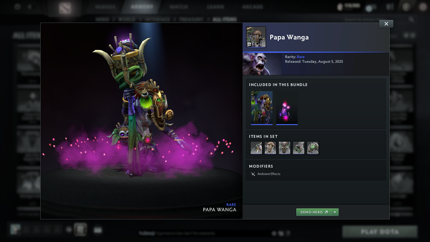 Ancient III | MMR: 4203 | Behavior: 10821 | Latest Pudge Persona | 550+ Matches | 110,000+ Dota Plus Shards | Decent Sets | Fast Queue | Complete Access