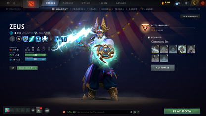 Archon II | MMR: 2444 - Behavior: 11952 | 2 Arcanas: Pudge & Shadow Fiend | Loaded with Sets and Immortals | 3800+ Hours Played | 2014 Account | Complete Access