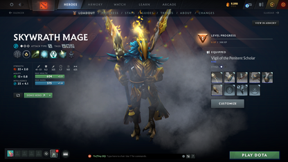 Archon II | MMR: 2444 - Behavior: 11952 | 2 Arcanas: Pudge & Shadow Fiend | Loaded with Sets and Immortals | 3800+ Hours Played | 2014 Account | Complete Access