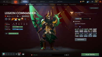 Archon II | MMR: 2444 - Behavior: 11952 | 2 Arcanas: Pudge & Shadow Fiend | Loaded with Sets and Immortals | 3800+ Hours Played | 2014 Account | Complete Access
