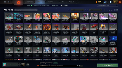 Crusader V | Behavior: 12000 | BATTLEPASS: TI7, TI9 & TI10 | 8 Arcanas - Wraith King, Windranger, QOP, IO, Earthshaker, MK, Techies & Pudge | Axe, Tiny & Kunkka Shark Prestige | 6 Exclusive Personas | 3 Terrains | Tons of Cache Sets | 7500+ Matches