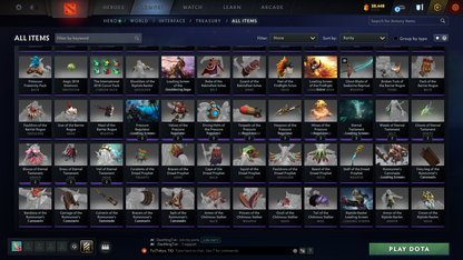 Crusader V | Behavior: 12000 | BATTLEPASS: TI7, TI9 & TI10 | 8 Arcanas - Wraith King, Windranger, QOP, IO, Earthshaker, MK, Techies & Pudge | Axe, Tiny & Kunkka Shark Prestige | 6 Exclusive Personas | 3 Terrains | Tons of Cache Sets | 7500+ Matches
