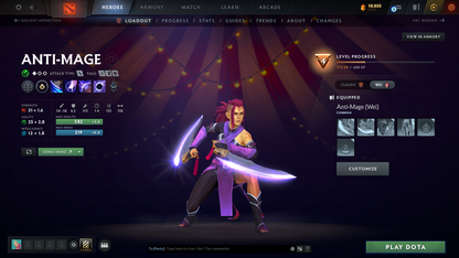 Immortal | MMR: 5837 | Behavior: 9856 | Rubick Arcana | Anti Mage Persona | 2100+ Hours | Decent Sets | Mainpool | 2014 Account | Full Access