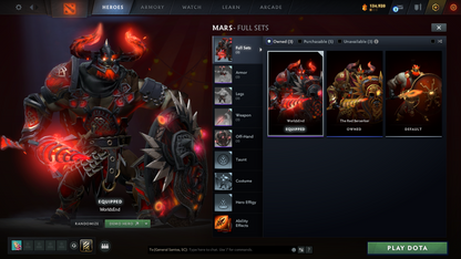 Immortal Leaderboard 2650 | MMR: 7664 - Behavior: 12000 | Terrorblade & Lina Arcana | Anti Mage Persona | Loaded with Sets & Items | Quartero's Curious (All Sets Unlocked) | 2400+ Matches | Mainpool | Trophy Level: 270+ | Complete Access
