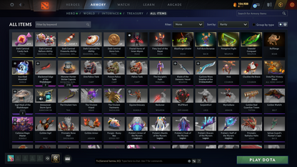 Immortal Leaderboard 2650 | MMR: 7664 - Behavior: 12000 | Terrorblade & Lina Arcana | Anti Mage Persona | Loaded with Sets & Items | Quartero's Curious (All Sets Unlocked) | 2400+ Matches | Mainpool | Trophy Level: 270+ | Complete Access