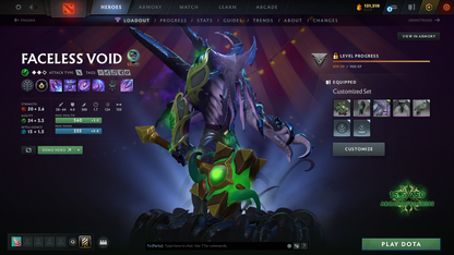 Archon IV | MMR: 2854 | Battlepass: TI11 | 5 Arcanas: Void, Razor, Monkey King, Lina & Legion | 4 Personas: PA, CM, AM & Pudge | Primal Prestige | Reef's Edge Terrain | Tons of Cache Sets & Items | Stacked Account | 3000+ Hours Played | Complete Access