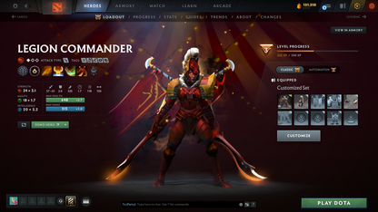 Archon IV | MMR: 2854 | Battlepass: TI11 | 5 Arcanas: Void, Razor, Monkey King, Lina & Legion | 4 Personas: PA, CM, AM & Pudge | Primal Prestige | Reef's Edge Terrain | Tons of Cache Sets & Items | Stacked Account | 3000+ Hours Played | Complete Access