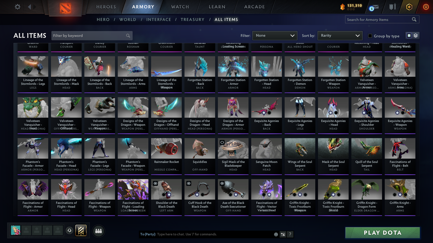 Archon IV | MMR: 2854 | Battlepass: TI11 | 5 Arcanas: Void, Razor, Monkey King, Lina & Legion | 4 Personas: PA, CM, AM & Pudge | Primal Prestige | Reef's Edge Terrain | Tons of Cache Sets & Items | Stacked Account | 3000+ Hours Played | Complete Access