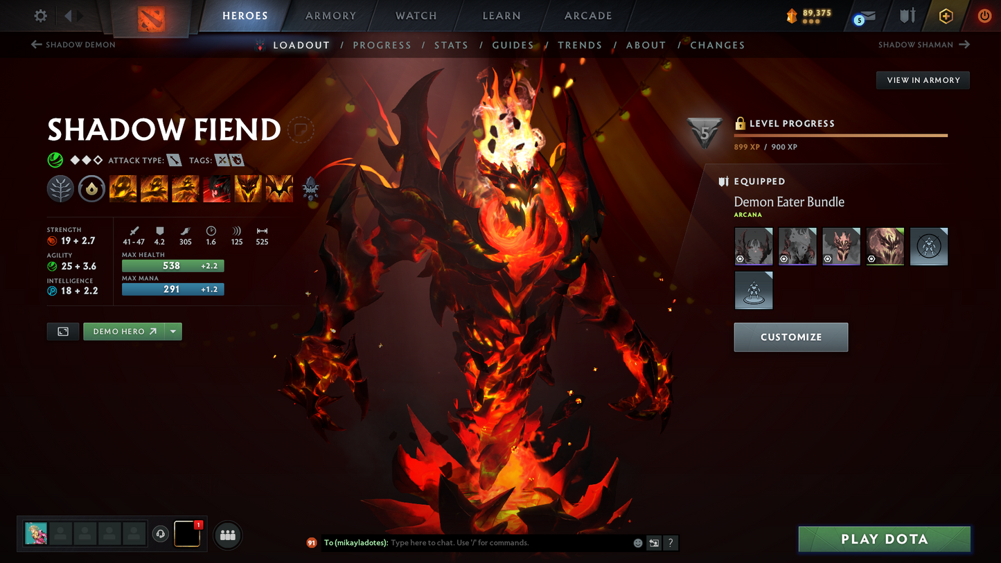 Archon III | MMR: 2640 | Behavior: 12000 | 3 Arcanas: Terrorblade, Shadow Fiend & Zeus | Mirana & Anti Mage Persona | Complete 10th Anniversary Items | Stacked Account | Mainpool | High Trophy Level | 3100+ Hours Played