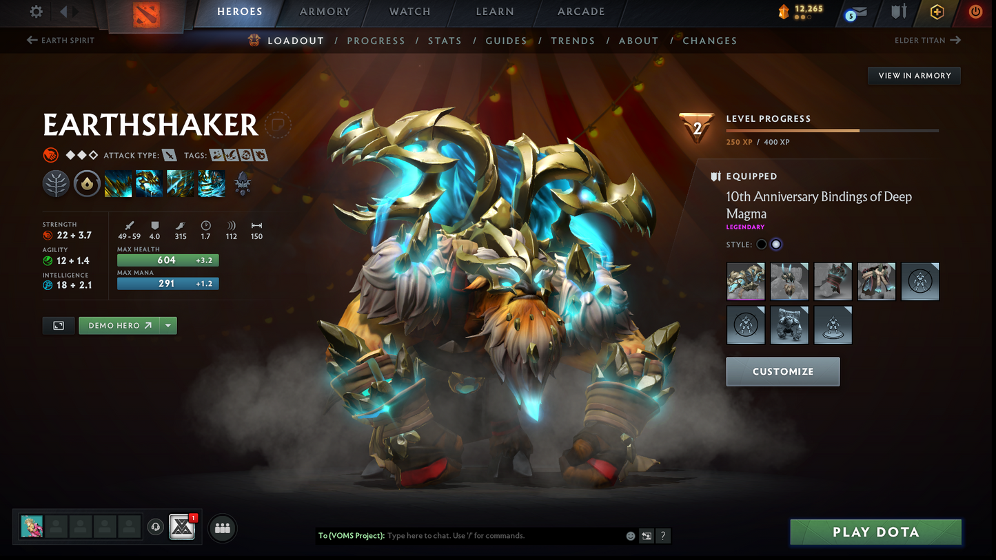 Divine I | MMR: 4633 | Behavior: 12000 | 2 Arcanas: Phantom Assassin & Legion | 2 Personas: Invoker (Angel of Vex) & Mirana | Stacked with Immortals & Items | Complete 10th Anniversary | Mainpool | High Trophy Level | 2000+ Hours | Full Access