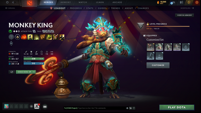 Divine I | MMR: 4633 | Behavior: 12000 | 2 Arcanas: Phantom Assassin & Legion | 2 Personas: Invoker (Angel of Vex) & Mirana | Stacked with Immortals & Items | Complete 10th Anniversary | Mainpool | High Trophy Level | 2000+ Hours | Full Access