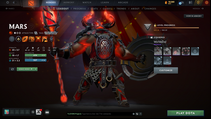 Divine I | MMR: 4633 | Behavior: 12000 | 2 Arcanas: Phantom Assassin & Legion | 2 Personas: Invoker (Angel of Vex) & Mirana | Stacked with Immortals & Items | Complete 10th Anniversary | Mainpool | High Trophy Level | 2000+ Hours | Full Access