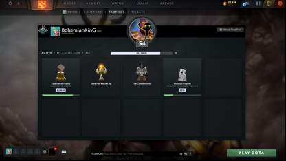 Crusader II | MMR: 1798 | Battlepass: TI11 | 5 Arcanas: Void, Razor, Ogre, Crystal Maiden & Pudge | 4 Personas: Phantom Assassin, Maiden & Anti Mage | Primal Prestige | Tons of Cache Sets & Items | Stacked Account | 2,100+ Hours Played | Complete Access