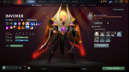 Crusader II | MMR: 1798 | Battlepass: TI11 | 5 Arcanas: Void, Razor, Ogre, Crystal Maiden & Pudge | 4 Personas: Phantom Assassin, Maiden & Anti Mage | Primal Prestige | Tons of Cache Sets & Items | Stacked Account | 2,100+ Hours Played | Complete Access