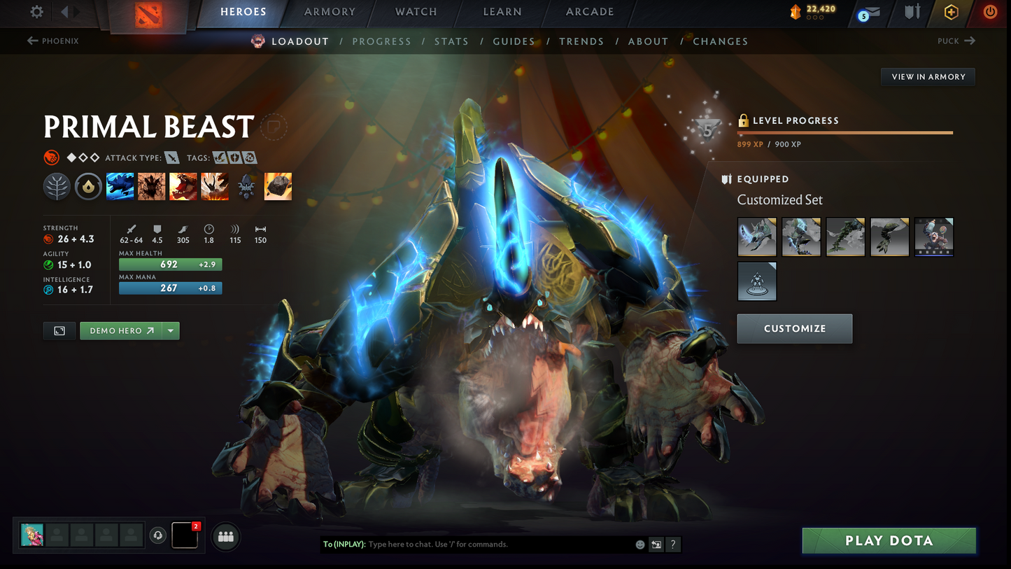 Crusader II | MMR: 1798 | Battlepass: TI11 | 5 Arcanas: Void, Razor, Ogre, Crystal Maiden & Pudge | 4 Personas: Phantom Assassin, Maiden & Anti Mage | Primal Prestige | Tons of Cache Sets & Items | Stacked Account | 2,100+ Hours Played | Complete Access