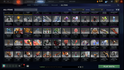Crusader II | MMR: 1798 | Battlepass: TI11 | 5 Arcanas: Void, Razor, Ogre, Crystal Maiden & Pudge | 4 Personas: Phantom Assassin, Maiden & Anti Mage | Primal Prestige | Tons of Cache Sets & Items | Stacked Account | 2,100+ Hours Played | Complete Access