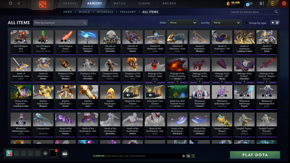 Crusader II | MMR: 1798 | Battlepass: TI11 | 5 Arcanas: Void, Razor, Ogre, Crystal Maiden & Pudge | 4 Personas: Phantom Assassin, Maiden & Anti Mage | Primal Prestige | Tons of Cache Sets & Items | Stacked Account | 2,100+ Hours Played | Complete Access