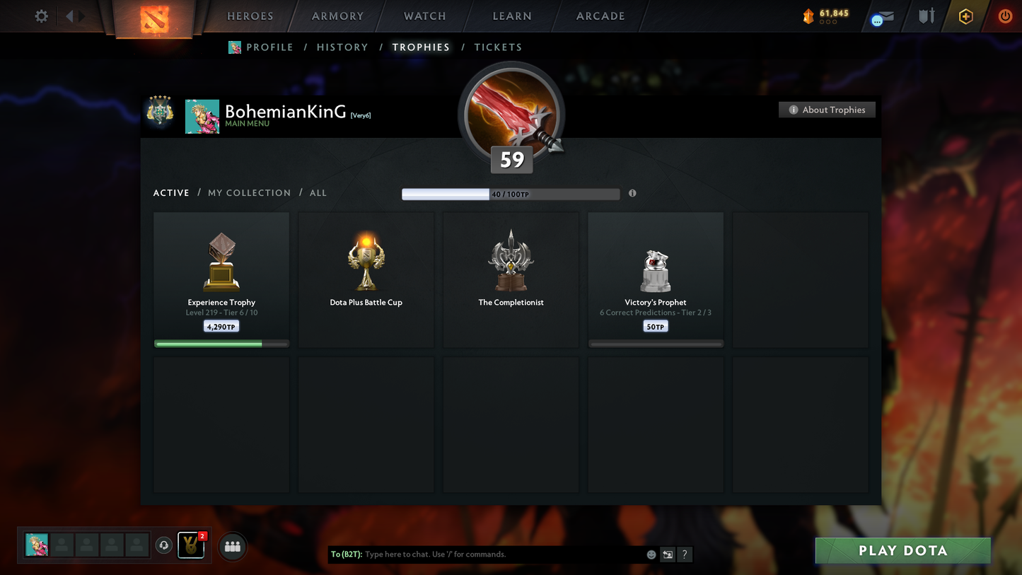 Archon V | MMR: 2977 | Behavior Score: 12000 | Stacked Account | 5 Arcanas: Jugg, PA, Venge, Lina & Legion | 4 Personas: AM, Pudge, PA, CM | Tons of Cache Sets & Items | x112 MMR DD TOKENS | 1 Month Free Dota Plus | Mainpool Account