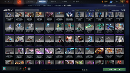 Archon V | MMR: 2977 | Behavior Score: 12000 | Stacked Account | 5 Arcanas: Jugg, PA, Venge, Lina & Legion | 4 Personas: AM, Pudge, PA, CM | Tons of Cache Sets & Items | x112 MMR DD TOKENS | 1 Month Free Dota Plus | Mainpool Account