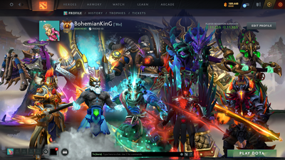 Immortal [2129] | MMR: 7866 - Behavior: 11555 | 3 Arcanas: Juggernaut, Zeus & Terrorblade | TI10 Terrain | AM Persona | Ultra Rare Battlepass Cavern Crawl Sets | Exclusive Cache | 2580+ Matches | 2014 Mainpool Account | Complete Access