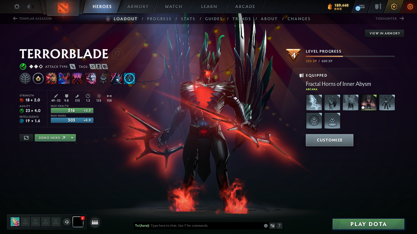 Immortal [2129] | MMR: 7866 - Behavior: 11555 | 3 Arcanas: Juggernaut, Zeus & Terrorblade | TI10 Terrain | AM Persona | Ultra Rare Battlepass Cavern Crawl Sets | Exclusive Cache | 2580+ Matches | 2014 Mainpool Account | Complete Access