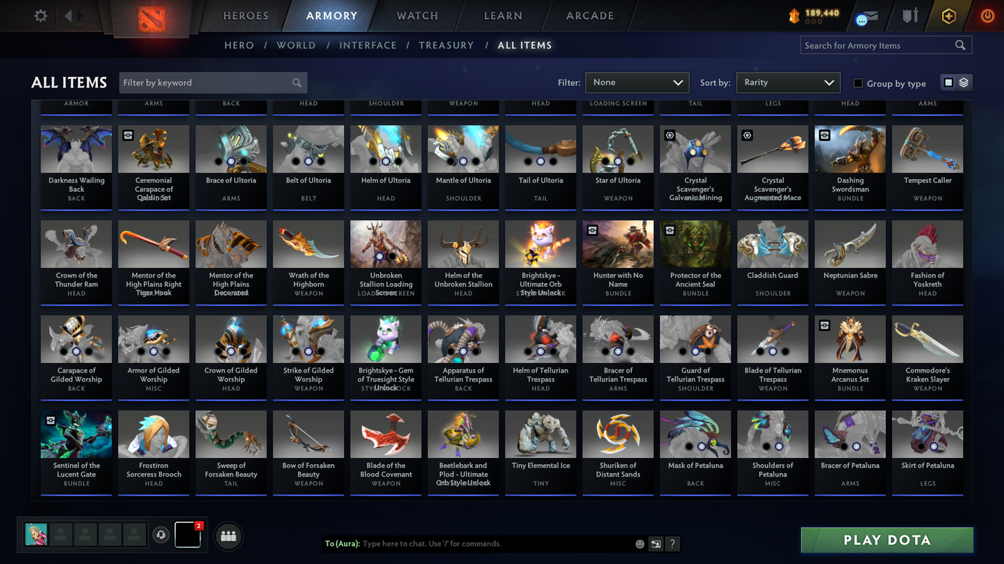 Immortal [2129] | MMR: 7866 - Behavior: 11555 | 3 Arcanas: Juggernaut, Zeus & Terrorblade | TI10 Terrain | AM Persona | Ultra Rare Battlepass Cavern Crawl Sets | Exclusive Cache | 2580+ Matches | 2014 Mainpool Account | Complete Access