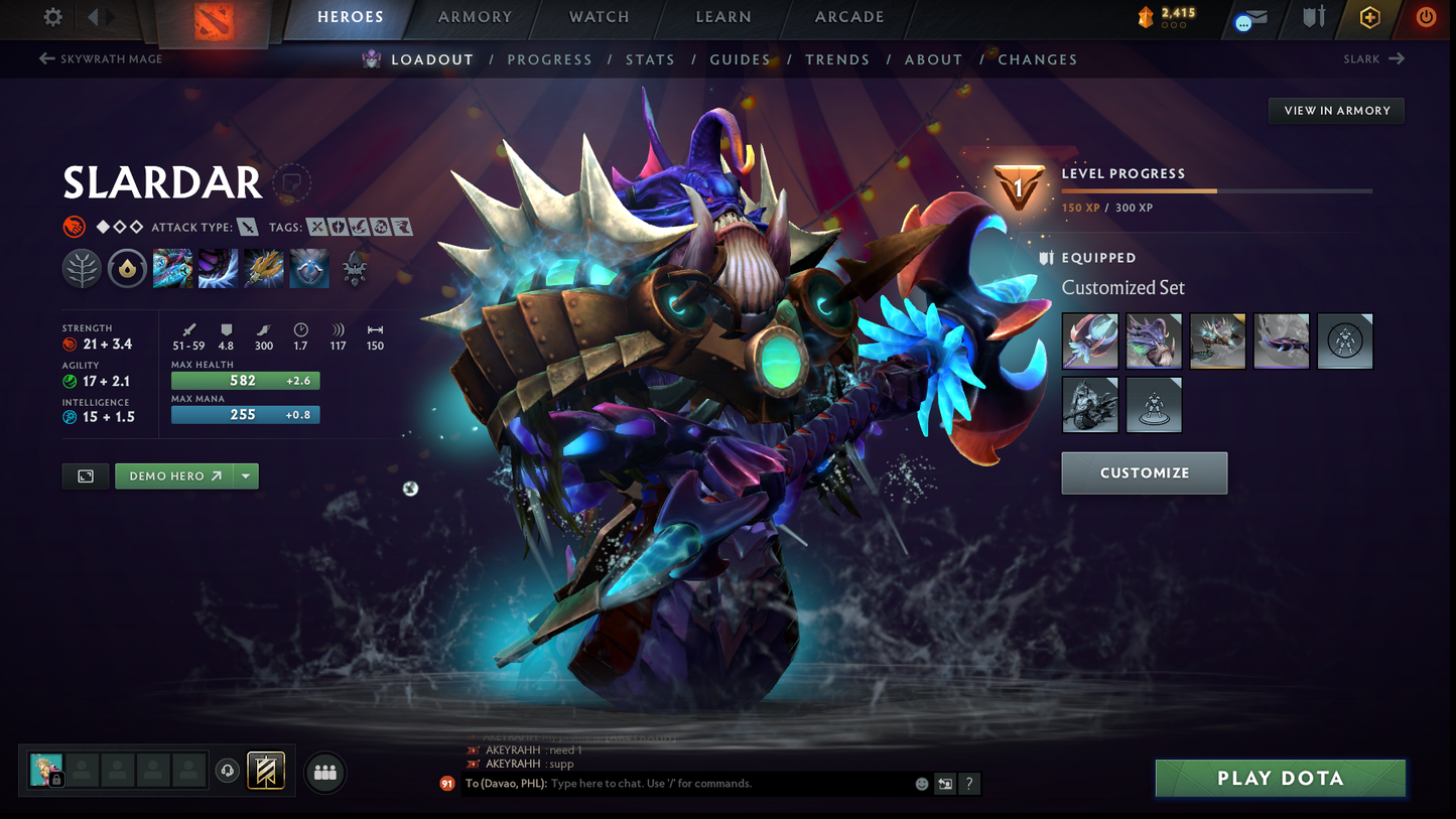 Archon II | MMR: 2328 - Behavior: 9386 | Zeus Arcana | 3500+ Hours | Stacked with Rare Sets and Immortals | 2500+ Matches | Mainpool | Fast Queue | Trophy Level: 290+