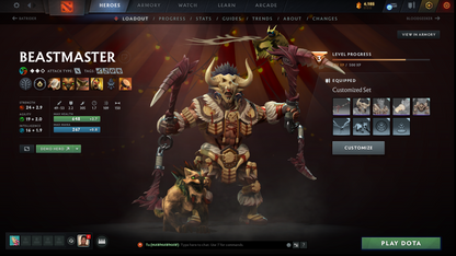Crusader I | MMR: 1607 - Behavior: 8523 | 2 Arcanas: Juggernaut & Rubick | Anti Mage Persona | Quartero's Curios Sets | Many Immortals & Sets Inside | Fast Queue | Complete Access