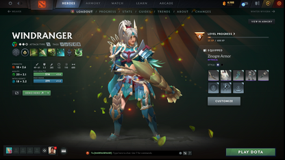 Crusader I | MMR: 1607 - Behavior: 8523 | 2 Arcanas: Juggernaut & Rubick | Anti Mage Persona | Quartero's Curios Sets | Many Immortals & Sets Inside | Fast Queue | Complete Access