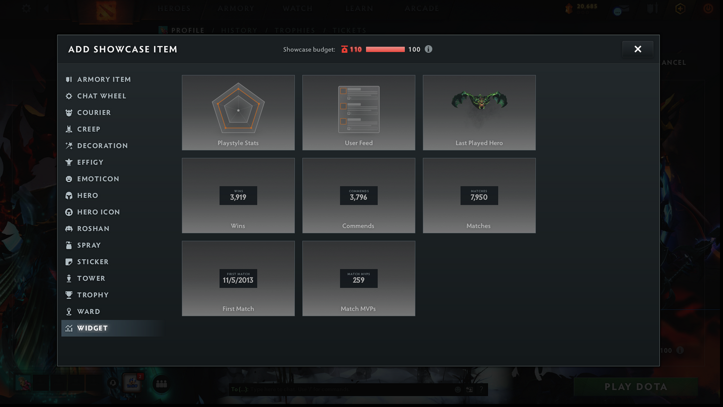 BATTLEPASS: TI7, TI11, AGHANIM, NEMESTICE - SPECIAL COLLECTOR'S ACCOUNT - 9 ARCANAS: SPEC, DROW, VOID, RAZOR, IO, PA, LC, PUDGE & SF + DK PERSONA, DARK ARTISTRY KID, KUNKKA & HOODWINK PRESTIGE | TONS OF CACHE SETS | 6 PERSONAS | TERRAINS