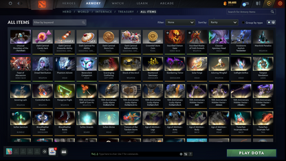 BATTLEPASS: TI7, TI11, AGHANIM, NEMESTICE - SPECIAL COLLECTOR'S ACCOUNT - 9 ARCANAS: SPEC, DROW, VOID, RAZOR, IO, PA, LC, PUDGE & SF + DK PERSONA, DARK ARTISTRY KID, KUNKKA & HOODWINK PRESTIGE | TONS OF CACHE SETS | 6 PERSONAS | TERRAINS