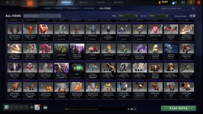 BATTLEPASS: TI7, TI11, AGHANIM, NEMESTICE - SPECIAL COLLECTOR'S ACCOUNT - 9 ARCANAS: SPEC, DROW, VOID, RAZOR, IO, PA, LC, PUDGE & SF + DK PERSONA, DARK ARTISTRY KID, KUNKKA & HOODWINK PRESTIGE | TONS OF CACHE SETS | 6 PERSONAS | TERRAINS