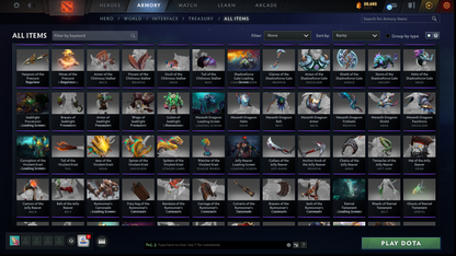 BATTLEPASS: TI7, TI11, AGHANIM, NEMESTICE - SPECIAL COLLECTOR'S ACCOUNT - 9 ARCANAS: SPEC, DROW, VOID, RAZOR, IO, PA, LC, PUDGE & SF + DK PERSONA, DARK ARTISTRY KID, KUNKKA & HOODWINK PRESTIGE | TONS OF CACHE SETS | 6 PERSONAS | TERRAINS