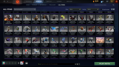 BATTLEPASS: TI7, TI11, AGHANIM, NEMESTICE - SPECIAL COLLECTOR'S ACCOUNT - 9 ARCANAS: SPEC, DROW, VOID, RAZOR, IO, PA, LC, PUDGE & SF + DK PERSONA, DARK ARTISTRY KID, KUNKKA & HOODWINK PRESTIGE | TONS OF CACHE SETS | 6 PERSONAS | TERRAINS