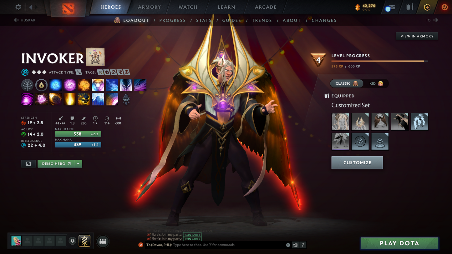 Divine I | MMR: 4590 - Behavior: 11981 | 3 Arcanas: Zeus, Techies & Terrorblade | 11480+ Matches | 3 Personas: Mirana, CM & Antimage | Many Cache Sets & Items | Loaded with Immortals | Mainpool | Complete Access